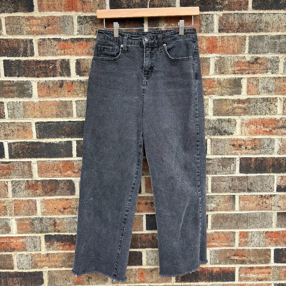 Wild Fable Black Denim High-Waisted Boyfriend Jeans
